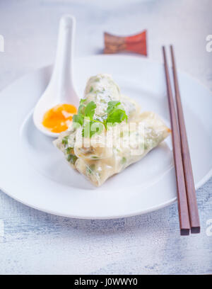 Rice Paper Rolls Stockfoto