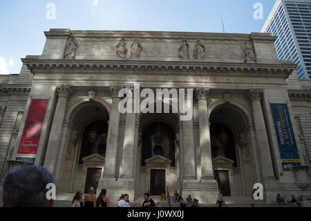 New York Public Library Stockfoto