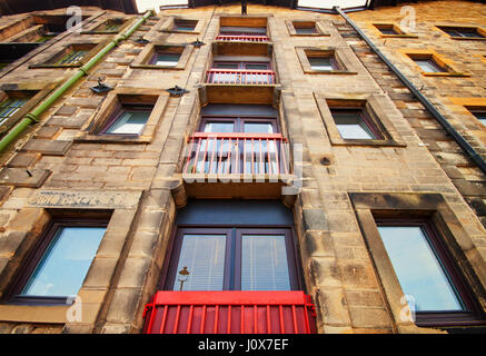 Kai Gebäude facia Stockfoto