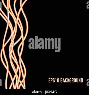 Abstract vector leuchtende Neon-Hintergrund Stock Vektor