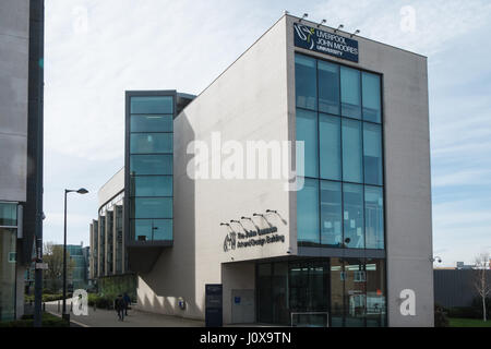 Universität Liverpool John Moores, John Lennon, Kunst, Design, Gebäude, Liverpool, Merseyside, England,, Stadt, Nord, Nord, England, Englisch, UK. Stockfoto