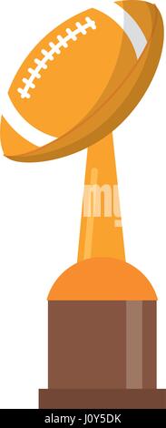 Award-Cup Fußball sport Stock Vektor