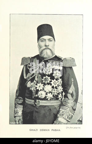 Ein historischer Bericht über die Schlachtfelder von Thessalien, der persönliche Erfahrungen aus der Zeit des Autors in der Türkei und Griechenland bietet und bedeutende militärische Einsätze dokumentiert. Stockfoto