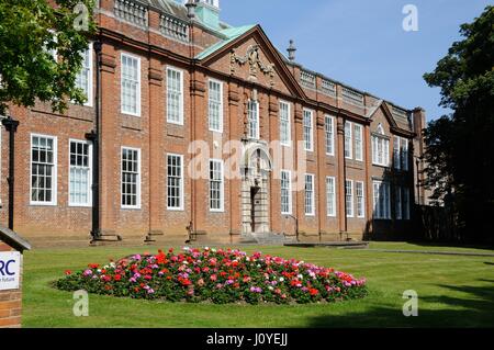 Rothamsted Research, Harpenden, Hertfordshire, ist eines der Olderst und bekanntesten landwirtschaftliche Forschungsstationen in der Welt. Stockfoto