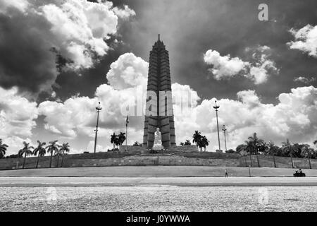 Memorial José Martí in Havanna, Kuba Stockfoto