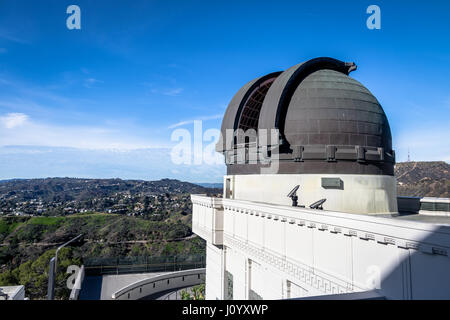 Griffith Observatory - Los Angeles, Kalifornien, USA Stockfoto