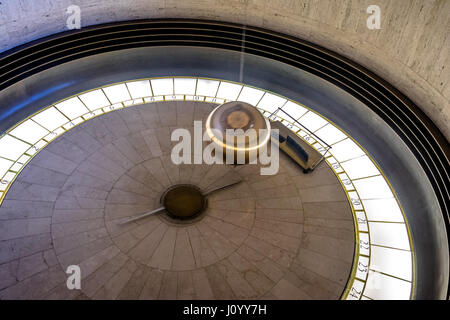 Foucault Pendel Griffith Observatory - Los Angeles, Kalifornien, USA Stockfoto