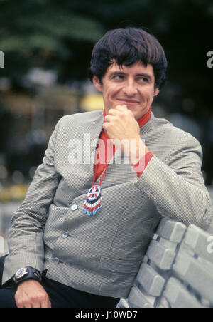 HENRY DARROW US-amerikanischer Schauspieler mit führenden Rolle als Manolito Montoya im High Chapparal einer TV-Serie 1969 Stockfoto