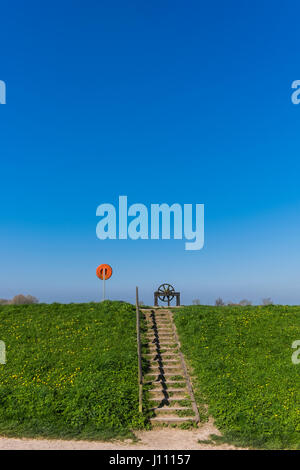 Grand Union Canal in Tring Gipfel & Reservoir, Hertfordshire, England, Großbritannien Stockfoto