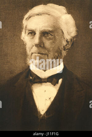 Wendell (1809 – 1894), amerikanischer Dichter und Autor, Porträt Stockfoto