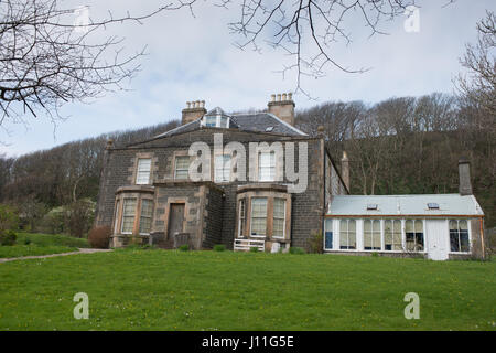 CANNA-Haus auf der Insel von Canna, Inneren Hebriden, Schottland Stockfoto