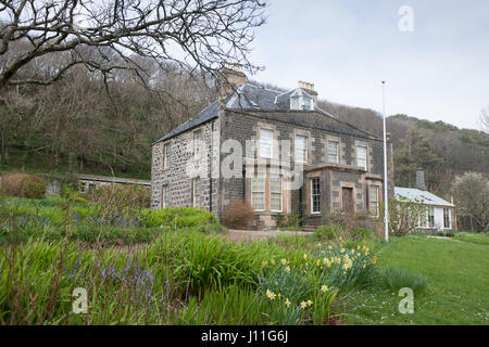 CANNA-Haus auf der Insel von Canna, Inneren Hebriden, Schottland Stockfoto