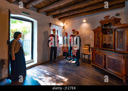 Kroatien-Dalmatien Krka Nationalpark - Skradin-Skradinski Buk- Stockfoto