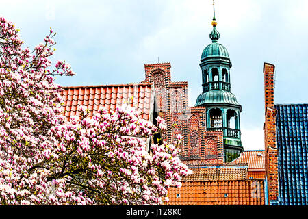 Lüneburg, Rathaus; Lüneburg, Rathaus Stockfoto