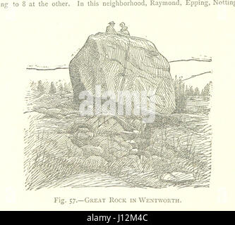 Die Geologie von New Hampshire. Ein Bericht mit den Ergebnissen der Untersuchungen bestellt durch den Gesetzgeber, [von] C. H. Hitchcock, staatliche Geologe, J. H. Huntington, Principal Assistent Stockfoto