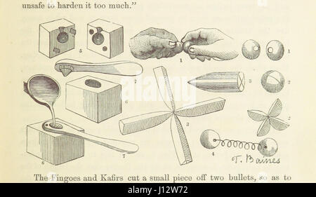 Bild entnommen Seite 253 "Verschiebungen und Notbehelfe Lagerleben, Reisen, etc." Stockfoto