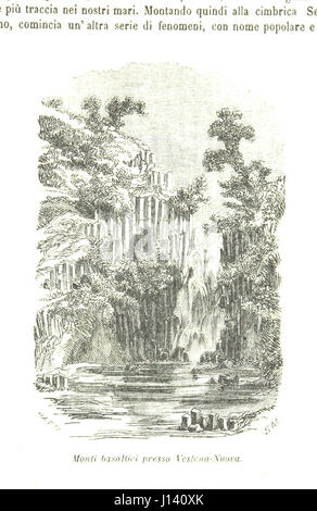 Eine detaillierte Darstellung der Geschichte der Lombardei-Venetien, die Städte, Dörfer, Gemeinden und Burgen von der Antike bis zur Neuzeit umfasst, herausgegeben von C. Cantu und anderen Gelehrten in der zweiten Ausgabe. Stockfoto