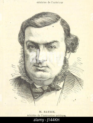 "Histoire de la Révolution de 1870-71" ist eine detaillierte Darstellung der Französischen Revolution von 1870-71, die sich auf die Ereignisse des Deutsch-Französischen Krieges und der Pariser Kommune konzentriert. Es enthält Illustrationen, die wichtige Momente der Revolution darstellen. Stockfoto