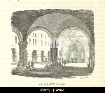 „Grande illustrazione del Lombardo-Veneto“ erkundet die Städte, Städte, Gemeinden, Schlösser und Regionen der Lombardei und Veneto und bietet einen historischen Überblick vom Mittelalter bis zur modernen Geschichte, herausgegeben von C. Cantu“ und anderen. Stockfoto