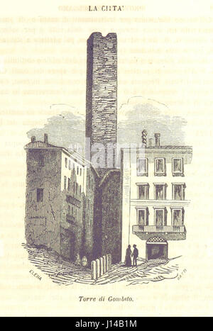 „Grande illustrazione del Lombardo-Veneto“ bietet eine ausführliche historische Darstellung der Städte, Städte, Gemeinden und Burgen in der Lombardei und Venetien von der Antike bis zur Neuzeit, herausgegeben von C. Cantu und anderen. Es bietet eine zweite Ausgabe mit detaillierten historischen Analysen und Illustrationen. Stockfoto
