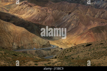 Fotu-La-Pass in der Nähe von Kargil Stockfoto