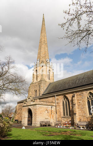 Kirche St. Maria und St. Cuthbert, Chester Le Street, Durham, England, Großbritannien Stockfoto