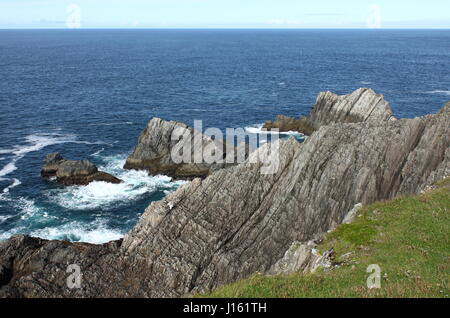 Malin Head im County Donegal, der nördlichsten Punkt von Irland Stockfoto