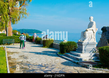 Bosketo Garten, vor der alten Festung, Spianada, Corfu Town, Kerkyra, Korfu Insel, Ionische Inseln, Griechenland Stockfoto