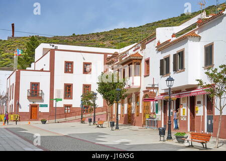 Artenara Dorf, Gran Canaria, Spanien Stockfoto