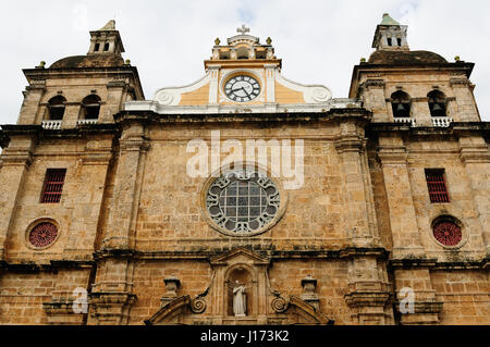 Kolumbien. Cartagena - ist die koloniale Stadt in Kolumbien eine Beautifllly Stadt, voller historischer Denkmäler und architektonischen Schätze. Stockfoto