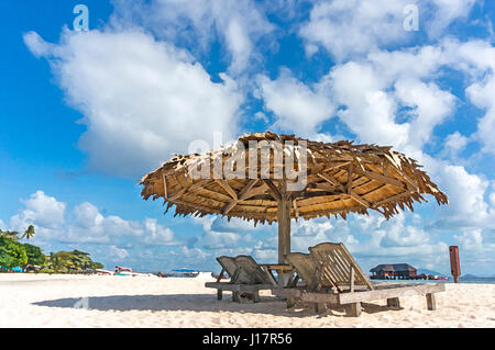 Natur-Ansicht mit Aquarellfarbe Wirkung Stockfoto