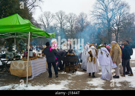 Internationalen Maske Tradition Festival, Vermanes Darz, Vermanes Gärten, Riga, Lettland, Europa Stockfoto