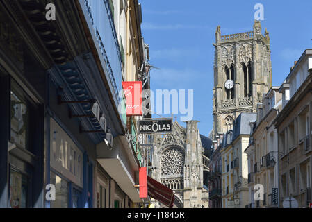 St.Jacques church, Dieppe, Seine-Maritime, Haute-Normandie, Frankreich Stockfoto