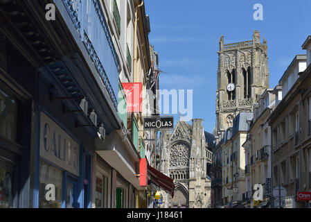 St.Jacques church, Dieppe, Seine-Maritime, Haute-Normandie, Frankreich Stockfoto