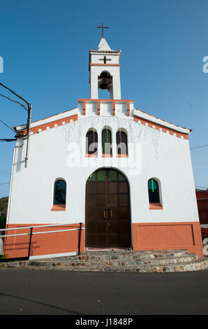 Erjos, Teneriffa - 27 verbracht 2016. La Sagrada Familia Kirche in Erjos in Teneriffa, Kanarische Inseln, Spanien Stockfoto