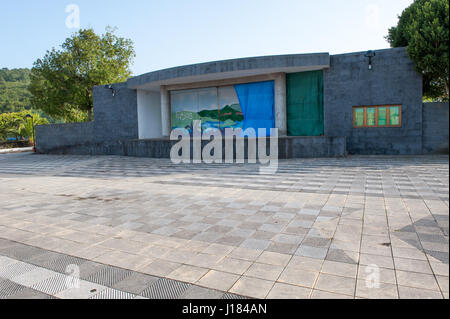 Erjos, Teneriffa - 27 verbracht 2016. Zentrum des Dorfes namens des Erjos auf Teneriffa, Kanarische Inseln, Spanien Stockfoto