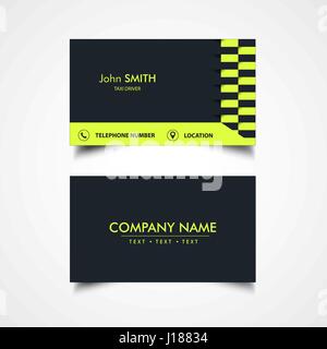 Taxi Driver Card Template, Vektor, Abbildung Stock Vektor