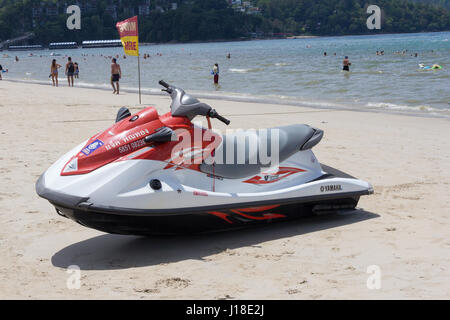 Jetski am Patong Beach, Phuket, Thailand Stockfoto