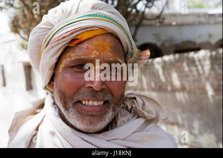 Anhänger, Mathura, Uttar Pradesh, Indien, Asien Stockfoto