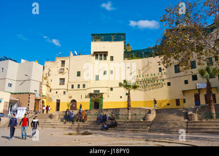 Palais de Fes Dar Tazi, Restaurant und Hotel, Riad Fes, Fez, Marokko, Afrika Stockfoto