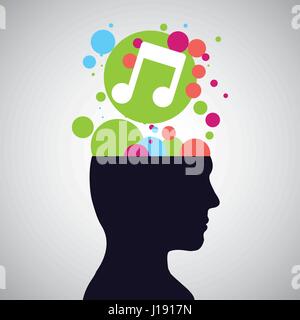 Menschen gestalten. Media-Symbol. Isolierte Illustration, Vektor Stock Vektor