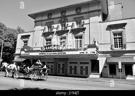 Historische 20er Jahre wiederbelebt Lucas Theater Savannah, Georgia Stockfoto