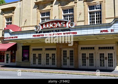 Historische 20er Jahre wiederbelebt Lucas Theater Savannah, Georgia Stockfoto