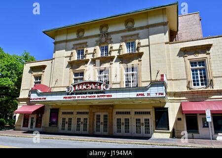 Historische 20er Jahre wiederbelebt Lucas Theater Savannah, Georgia Stockfoto