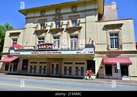 Historische 20er Jahre wiederbelebt Lucas Theater Savannah, Georgia Stockfoto