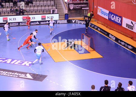 Tatran Stresovice vs. Technologie Mlada Boleslav Stockfoto