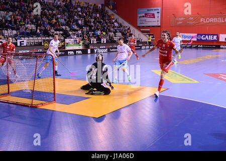 Tatran Stresovice vs. Technologie Mlada Boleslav Stockfoto