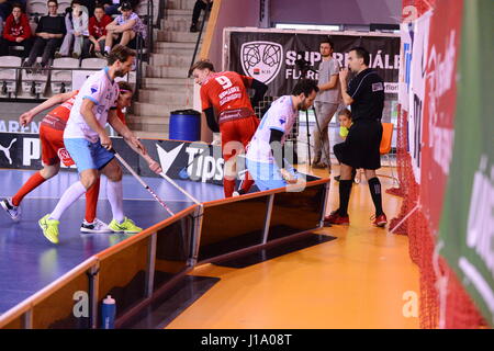 Tatran Stresovice vs. Technologie Mlada Boleslav Stockfoto