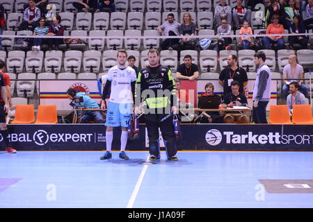 Tatran Stresovice vs. Technologie Mlada Boleslav Stockfoto