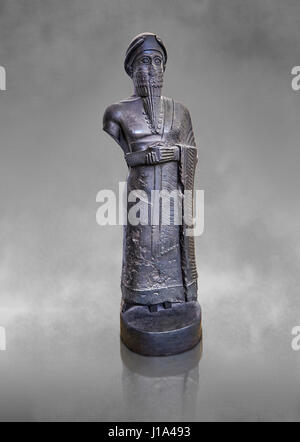 Statue von Puzur-Ishtar Shakkanakku (militärische Gouverneur oder Prinz ca. 2050 v. Chr.)) von Mari von Akkad Könige ernannt. Pergamon-Museum, Berlin Stockfoto